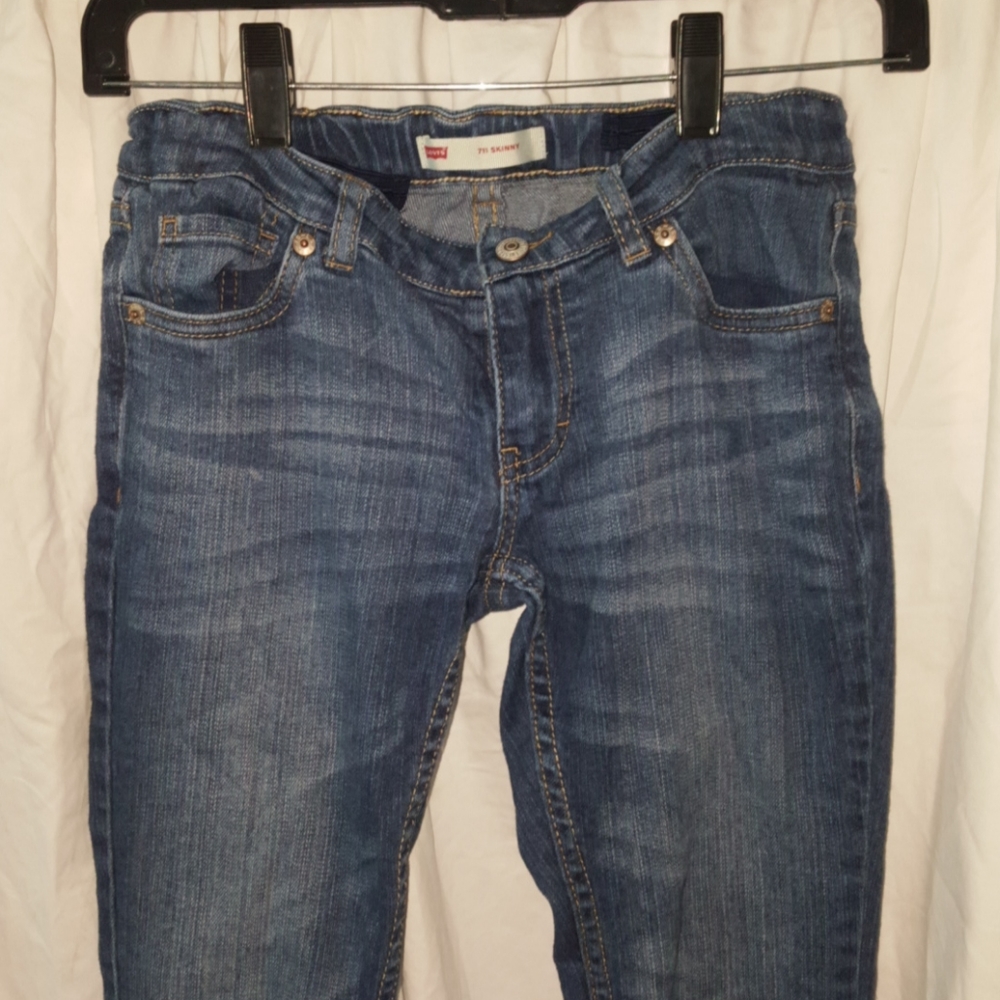 Levis 711 Skinny Jeans Girls